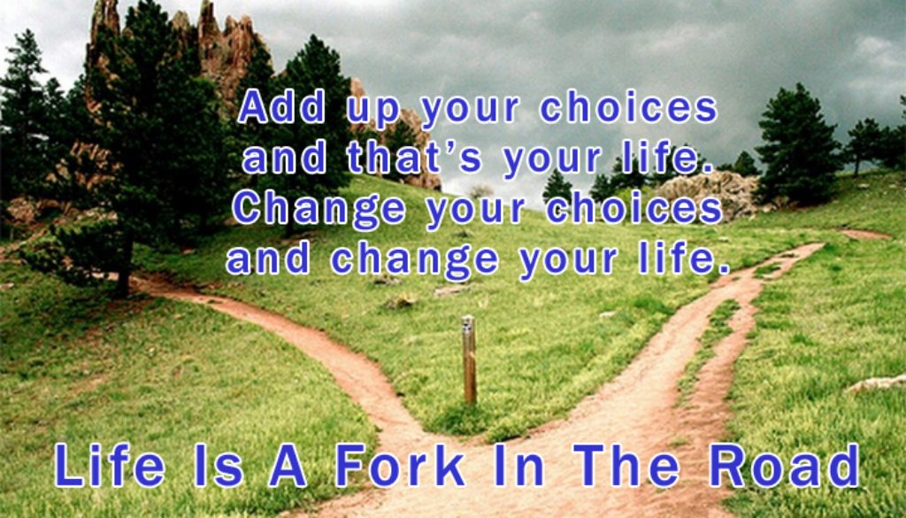 Life Is A Fork In The Road